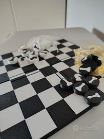 Scacchiera tascabile stampata in 3D 