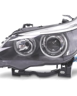 FARO SINISTRO BIXENON BMW E60 05-07 ANGEL EYES SFO