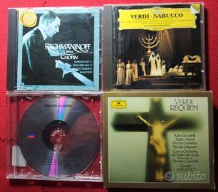 CD MUSICALI CLASSICA E OPERISTICA