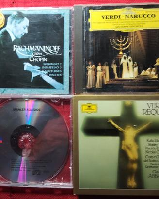 CD MUSICALI CLASSICA E OPERISTICA