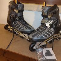 nuovi pattini Roller marca Oxelo con protezioni 