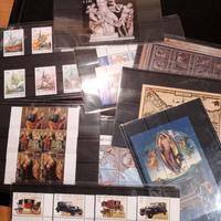 francobolli vaticano e san marino