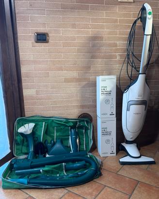 Folletto VK220s + 2 Kit FP200 + Kit accessori VK7