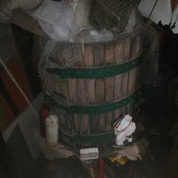 Torchio per vino con meccanismo 