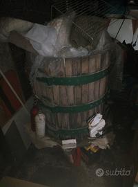 Torchio per vino con meccanismo 