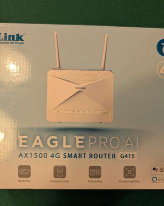 Smart router 4G D-Link AX1500 G415