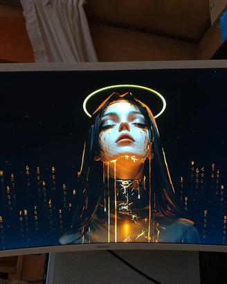  2 Monitor uno 32" 144hz e un 24.5" 144hz 1ms resp