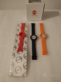 Orologio HIP HOP donna in gomma colorata