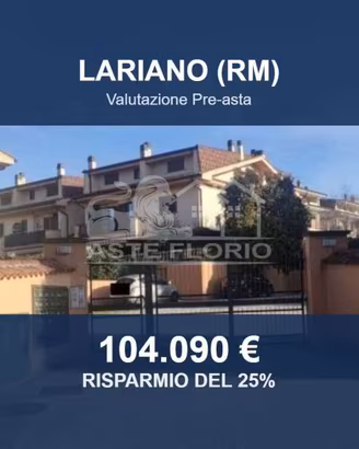Immobile in asta di 73 m² con box auto a Lariano