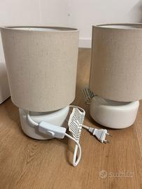 Set lampade da tavolo