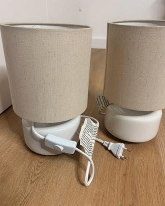Set lampade da tavolo