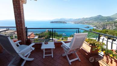 San Nicola Arcella, villetta con vista mare