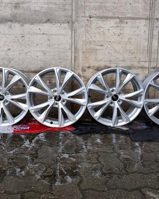 4 CERCHI LEGA 18 " AUDI ORIGINALI  VW GOLF