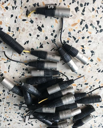 CONNETTORI MICROFONICI NEUTRIK XLR JACK 1/4