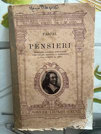 Blaise Pascal “pensieri”