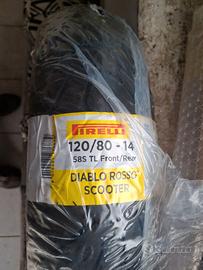 Gomma per scooter mai usata