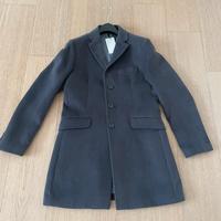 Cappotto uomo grigio alpaca