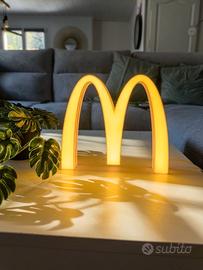 Lampada a LED McDonald's scrivania comò comodino