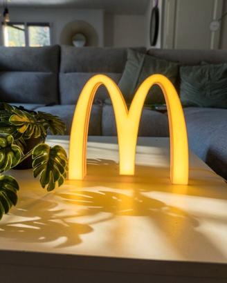 Lampada a LED McDonald's scrivania comò comodino