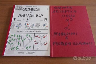 Schedari di aritmetica 2^ calcolo e problemi illus