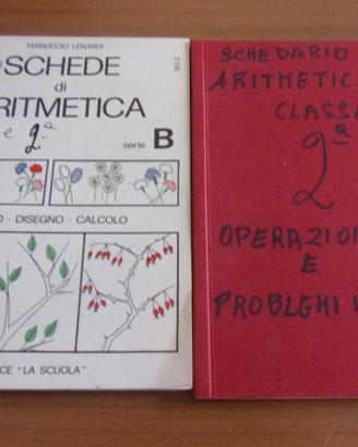 Schedari di aritmetica 2^ calcolo e problemi illus