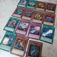 Lotto 15 carte Evoltile/Evolsauro Yu-Gi-Oh