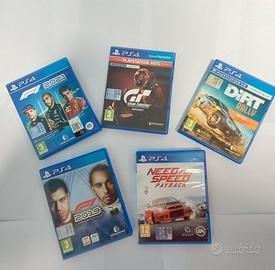 F1 2021 / Gran Turismo / Dirt Rally / NFS