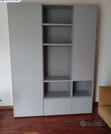 Parete attrezzata libreria