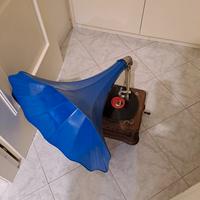 grammofono antico monarch funzionante per collezio