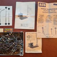 
Lotto Accessori Plastico Ferroviario H0 – Faller