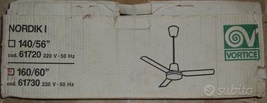 Ventilatore Vortice Nordik I diametro pale 160