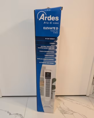 Ventilatore a torre Ardes touch + telecomando