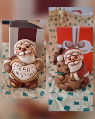 Thun 2 babbo natale vintage
