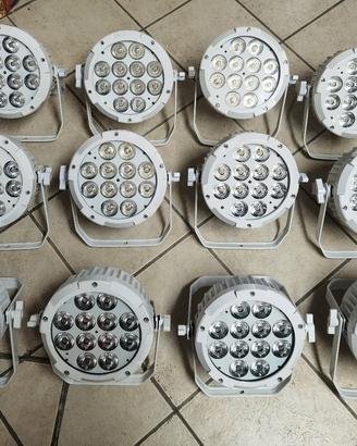 par led batteria bianchi ip 65 full color 12x18w