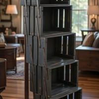 Scaffale industrial artigianale