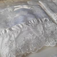 completo lenzuola  matrimoniali di raso nuove