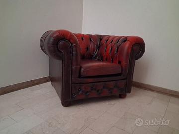 Poltrona chesterfield originale
