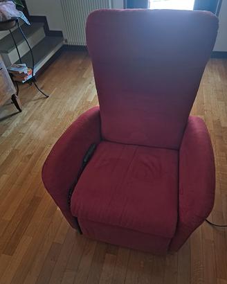 poltrona elettrica recrinabile