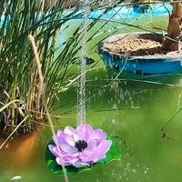 Fontanella da esterno con pannello solare