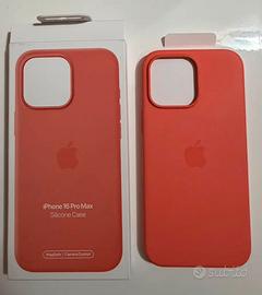 Apple Phone 16 Pro Max Silicone Case (Mandarancio)
