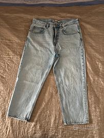 Jeans Zara taglio a carota in denim chiaro