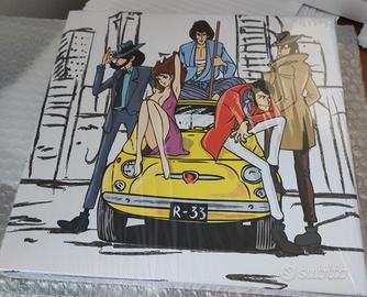 Lupin III - Quadro 25x25.