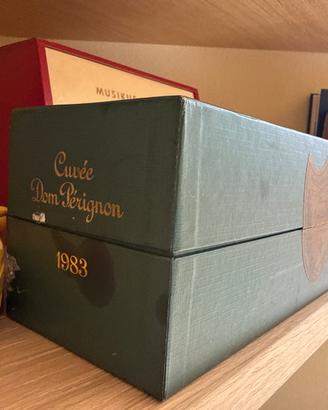 Vino Domperignon 1983 con cofanetto e garanzia