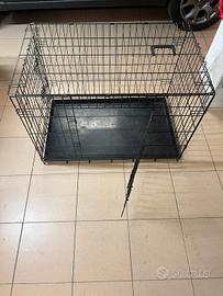 Trasportino per cani di taglia grande.