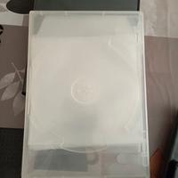 Custodie per dvd con copertina trasparente e nera