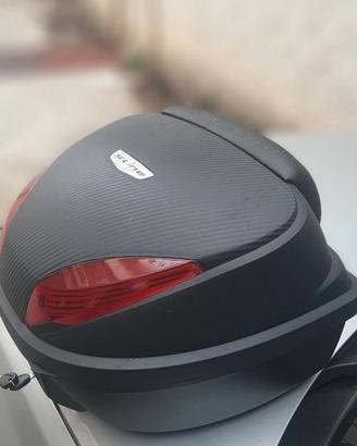 Bauletto scooter s line mai utilizzato completo