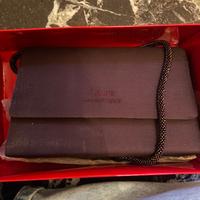 Pochette viola Laura Biagiotti