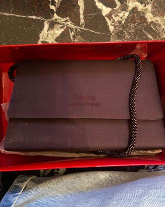 Pochette viola Laura Biagiotti