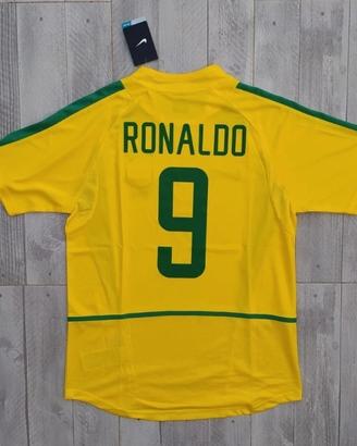 Maglia Brasile 2002 Ronaldo 9