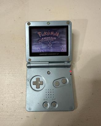 Game Boy Advance SP AGS-001 + EZ-Flash e custodia